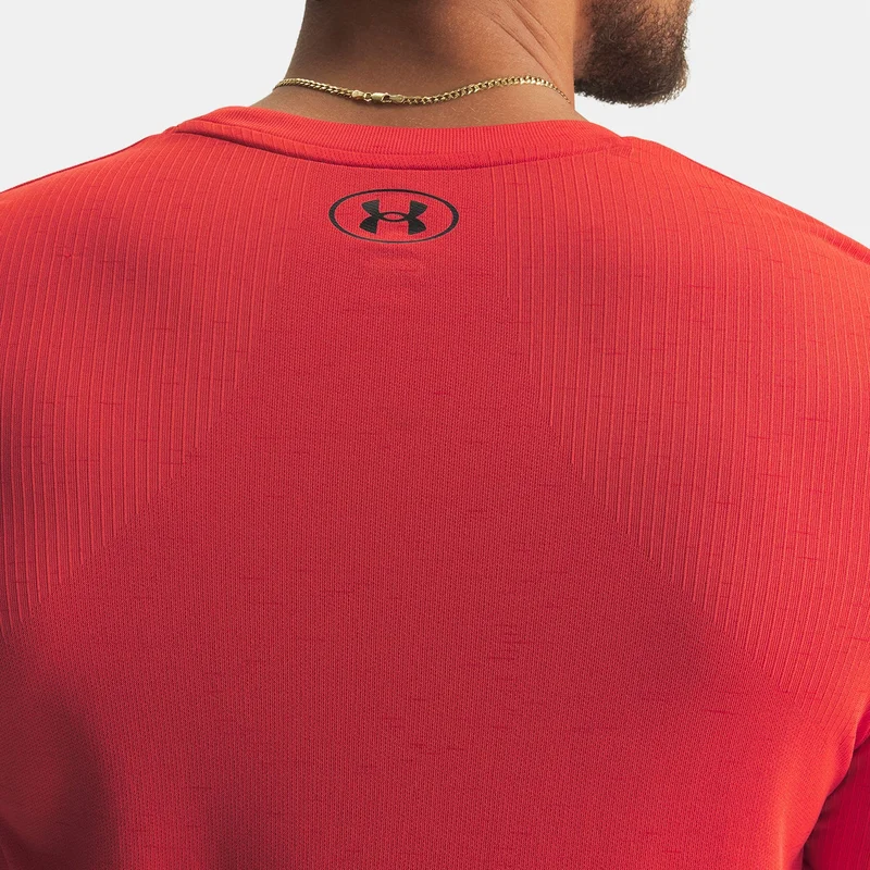 Under Armour Red Men's Vanish Seamless Training T-Shirt for Men | Best Price UAE