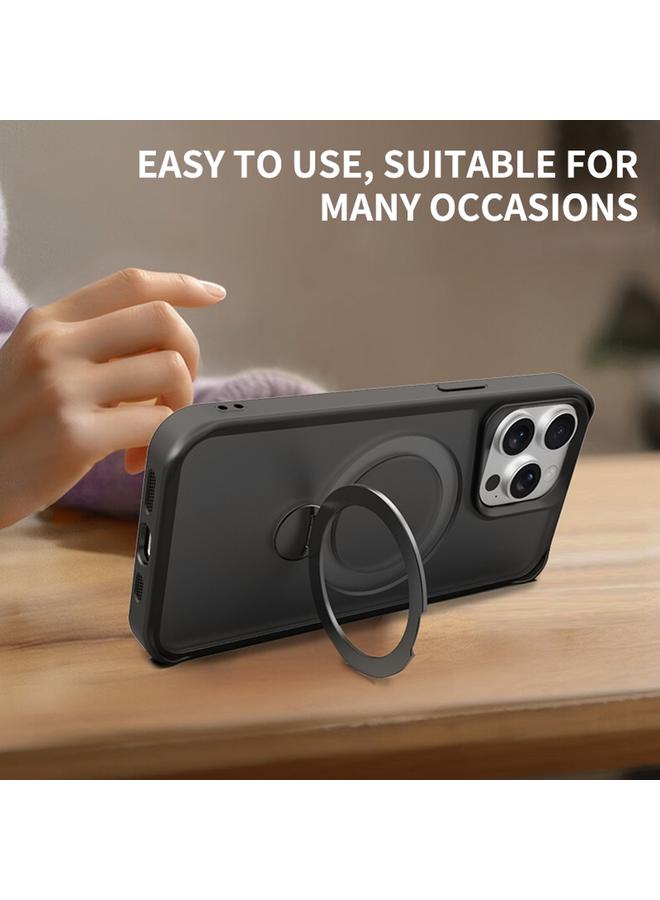 S-TOP Case For iPhone 16 Pro Max Invisible Fulcrum Holder MagSafe Phone Case - Image 4