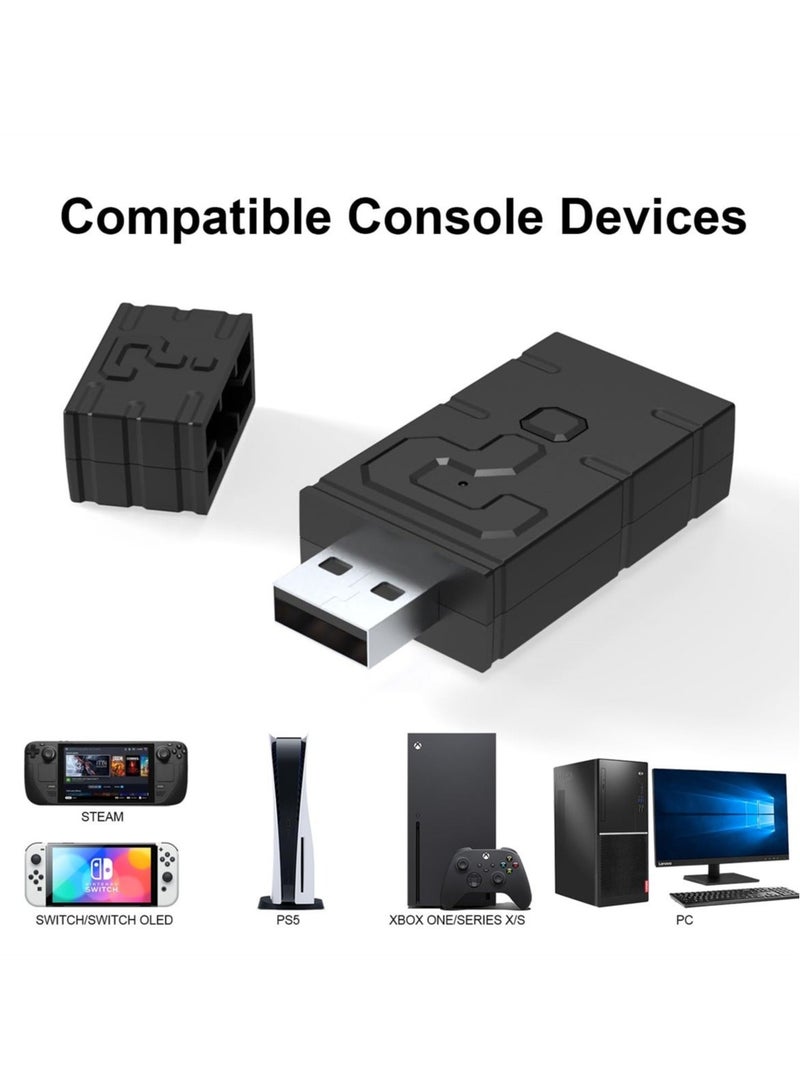 كابتن تيك Wireless Adapter for Xbox and PC Windows, Compatible with Xbox One, Xbox Series X|S, and More Controllers - Seamless Gaming Experience - Image 4
