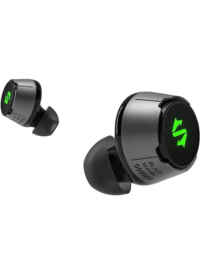 Lucifer T4, wireless earbuds, 45ms ultra-low latency, gaming Bluetooth headset with studio sound quality, Bluetooth 5.2, IPX5 waterproof, 24-hour listening time, microphone.
