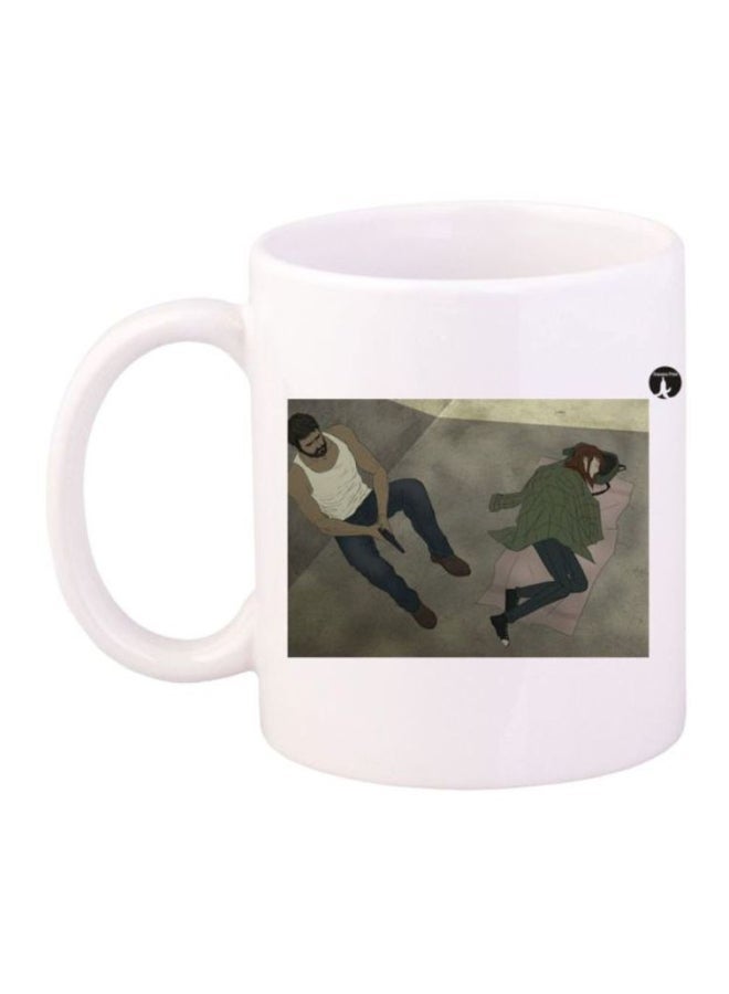 RYN The Last Of Us Printed Mug White/Green/Grey