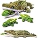 PREXTEX Stuffed Alligator Toy with 3 Baby Alligators  Alligator Plush Mommy with 3 Zippered Babies Ideal Stuffed Animal for Boy or Girl Playtime  35 Years - Image 4