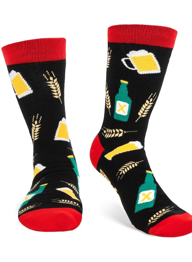 KASTWAVE Men's Socks Funny Socks Warm Breathable Novelty Gift Novelty Gifts - Image 3