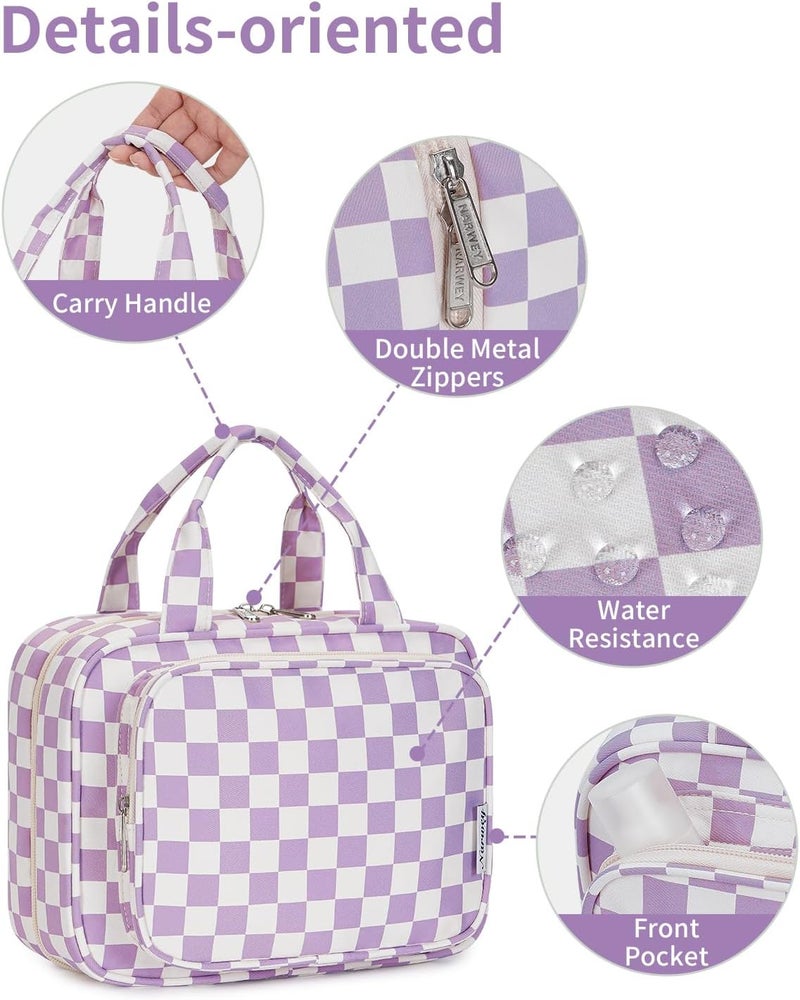 Narwey Travel Hanging Toiletry Bag Women Makeup Bag Organizer Toiletry Accessories Toiletry Bag - Image 5