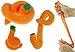 Ja-Ru JARU Stretchy Banana Squishy Carrot 2 Pack Super Squishy Slow Rising Sensory Fidget Fruit Toys for Kids Stress Relief Therapy Autism Toy Bulk Party Favor Classroom Prizes 33403342p - Image 3