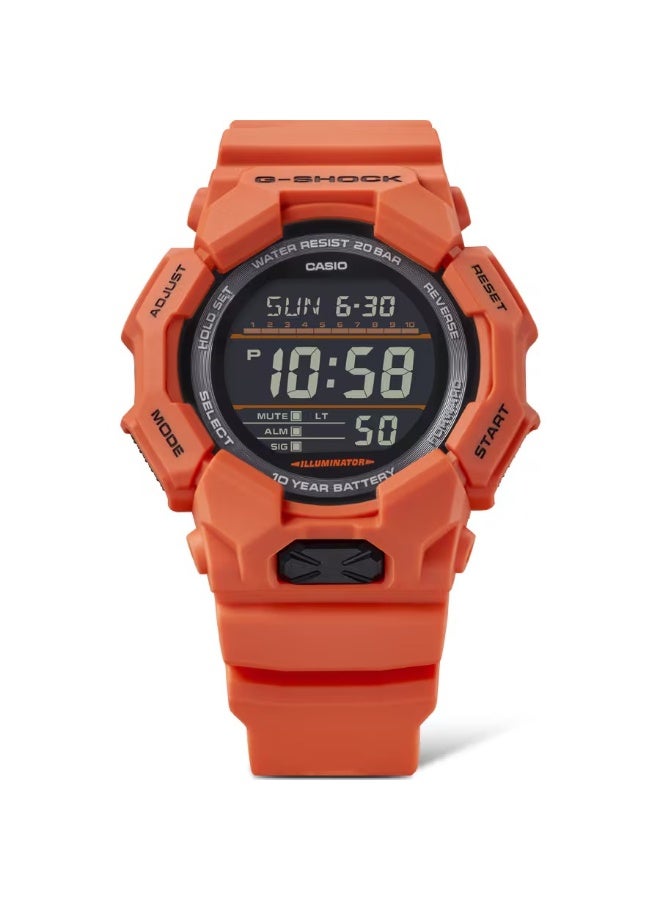 Casio G-Shock GD-010-4A, Digital Watch, Shock Resistant, 200M Water Resistance, Resin Band and Case, LED Light, World Time, Stopwatch, Countdown Timer, 5 Alarms, Auto Calendar - Image 2