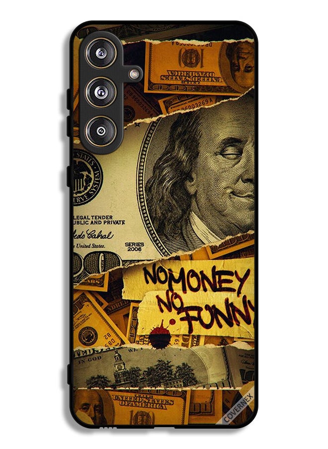 Covernex Samsung Galaxy M55 5G Protective Case Cover Money No Funny  - Image 1