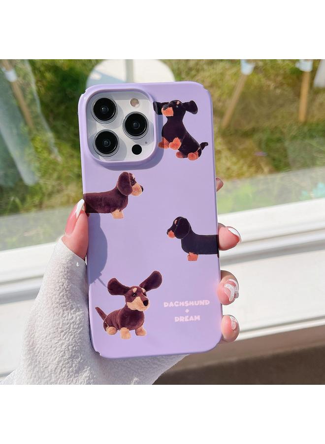 S-TOP Case For iPhone 14 Plus Painted Pattern PC Phone Case - Image 3