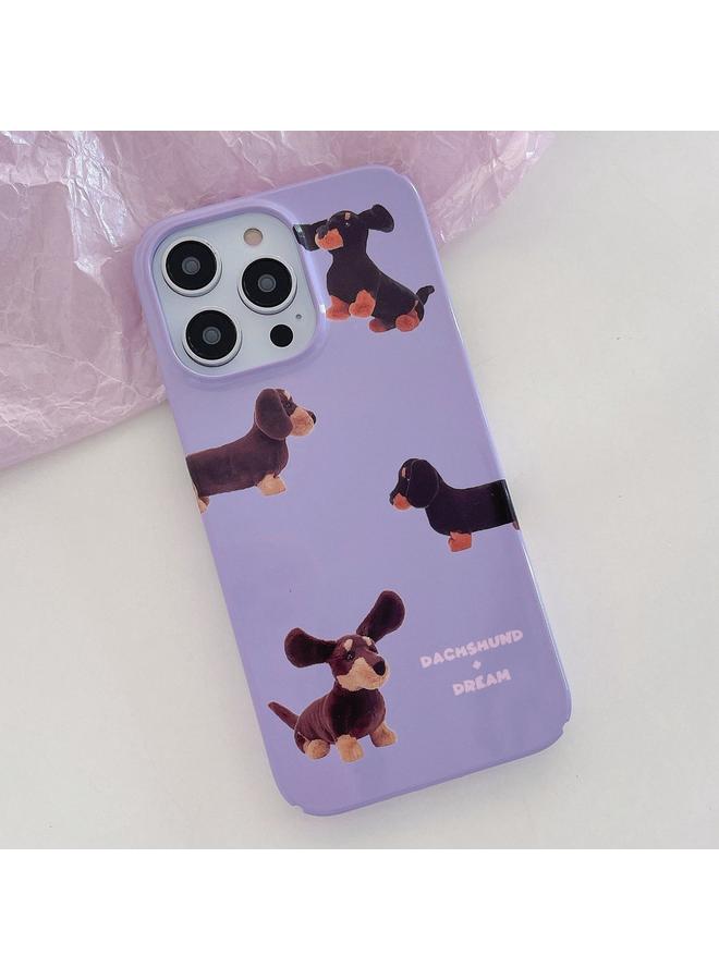 S-TOP Case For iPhone 14 Plus Painted Pattern PC Phone Case - Image 2