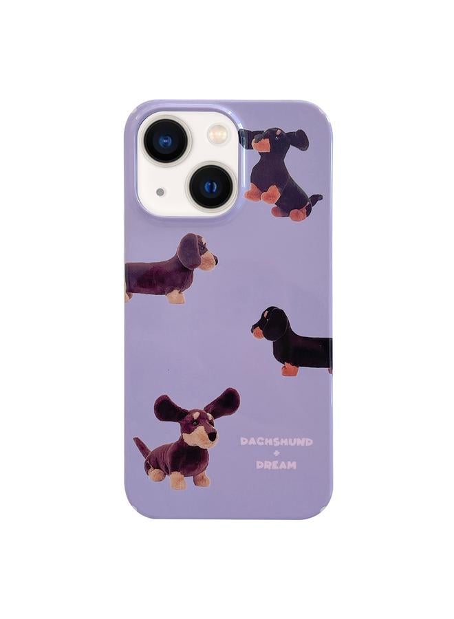 S-TOP Case For iPhone 14 Plus Painted Pattern PC Phone Case - Image 1