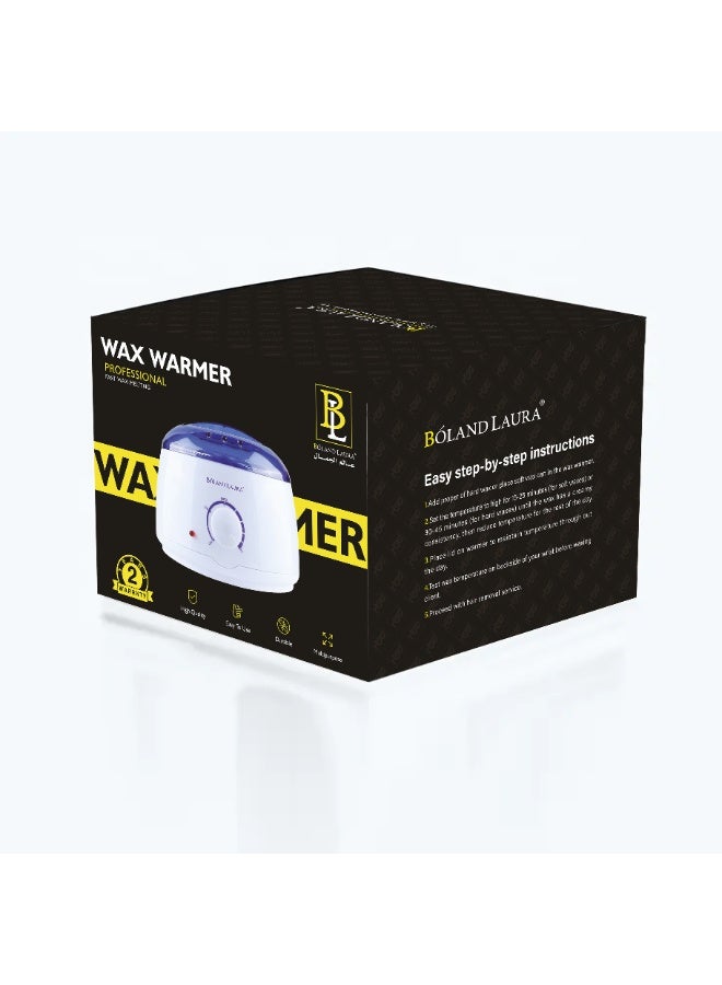 BOLAND LAURA Hair Removal Kit: Wax Heater + 600g Wax + 40 Wooden Wax Sticks - Image 2