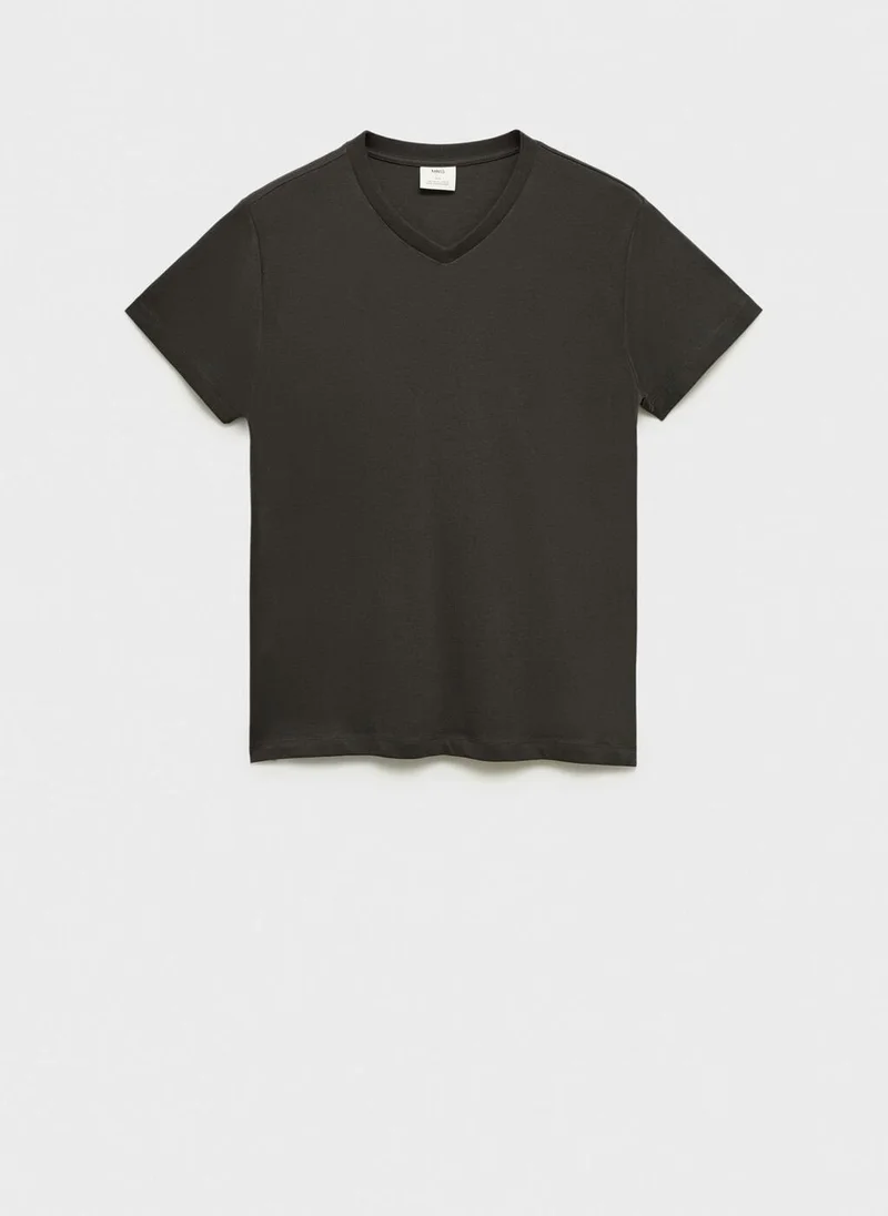 Mango Man V-Neck T-Shirt