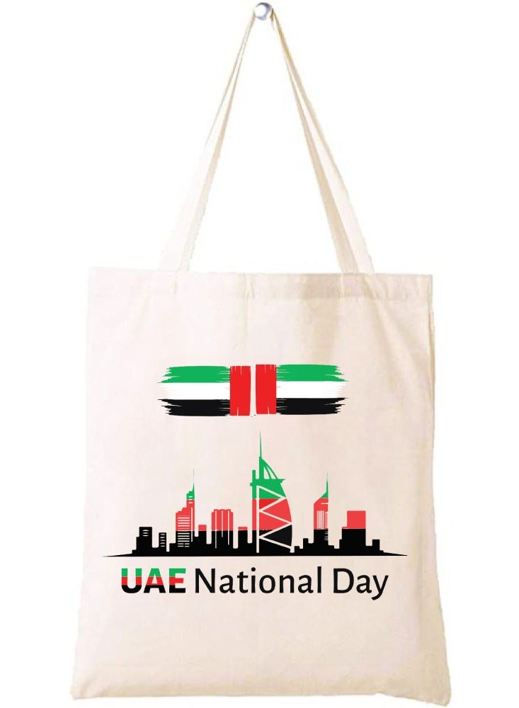 UAE National Day Printed Canvas Cotton Bags-Reusable Bags  - Image 1