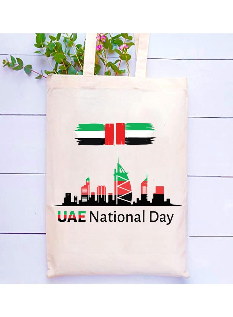 UAE National Day Printed Canvas Cotton Bags-Reusable Bags  - Image 2