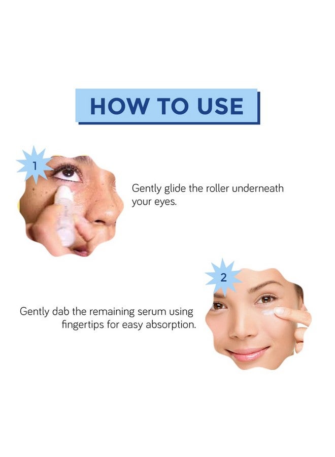  مودي سيروم 7D Hydro Burst تحت العين مع ببتيدات الهيالورونيك وفيتامين E للهالات السوداء والانتفاخ | كريم العين للتجاعيد والخطوط الدقيقة | خالي من الكبريتات ونباتي | رجال ونساء | 9.8 جم - Image 5