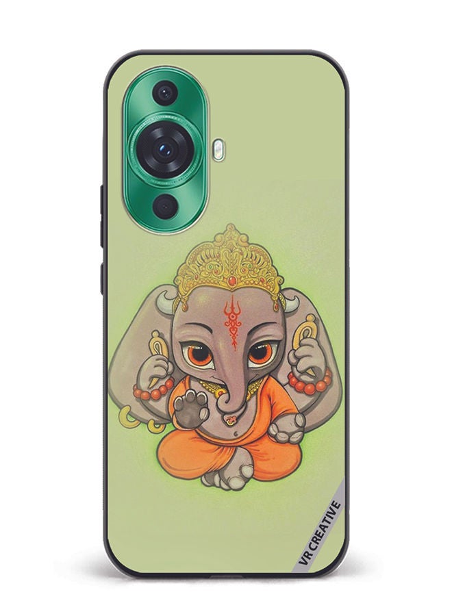 VR CREATIVE Protective Case Cover For Huawei nova 11 Pro Ganpati Bappa Design Multicolour - Image 1