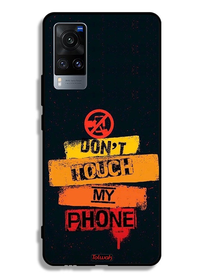 Tolwak Vivo X60t Protective Case Cover Do Not Touch My Phone - Image 2