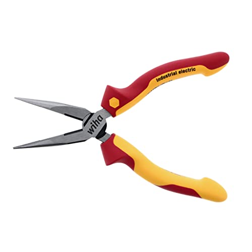 Wiha 32926 6.3-Inch Insulated Industrial Long Nose Pliers - Image 2