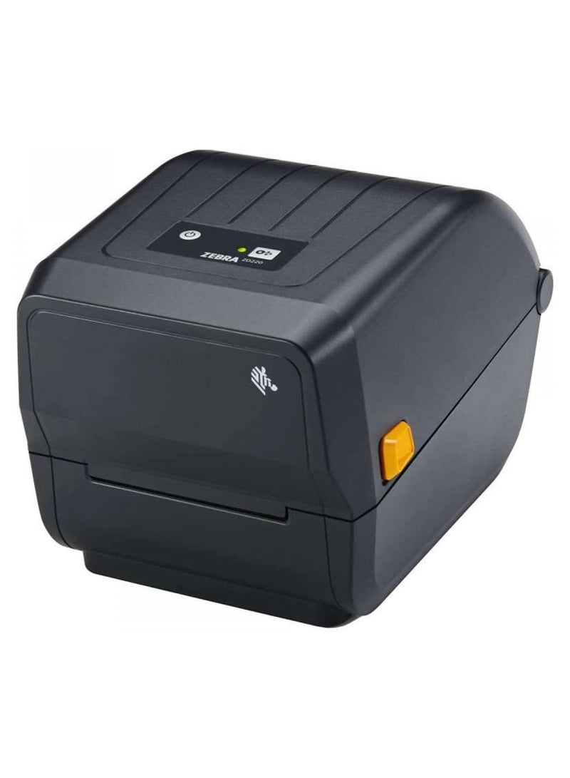 ZEBRA [ZD-220T] Direct Thermal & Thermal Transfer Barcode Printer | Resolution 203DPI | Max Print Width 4 inch | USB | Office Label | Shipping Labels - Image 1