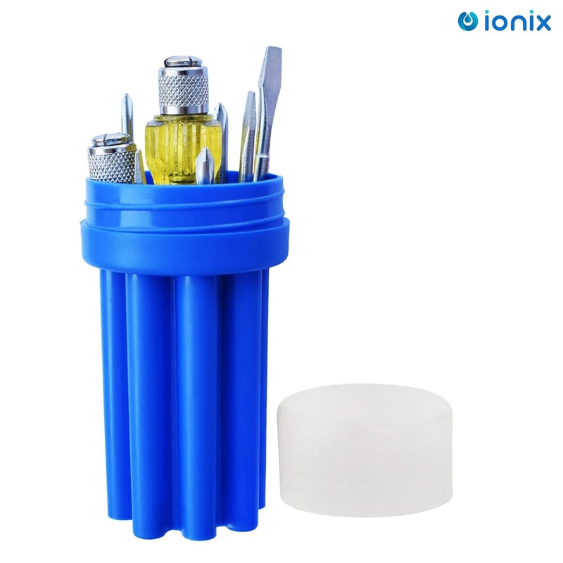 IONIX Hand Tool Set, Tool Set for Home use, Tool kit for Home use, Essential Tool kit for Home, Tool Set for Home use (Screwdriver and Plier Set) - Image 2