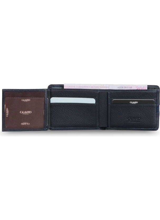 Navy Blue Sport Striped Leather Men's Wallet - pzsku/ZADD9E8073B87744B261AZ/45/_/1740652645/e8c9703a-b178-4e87-8201-721a83897306