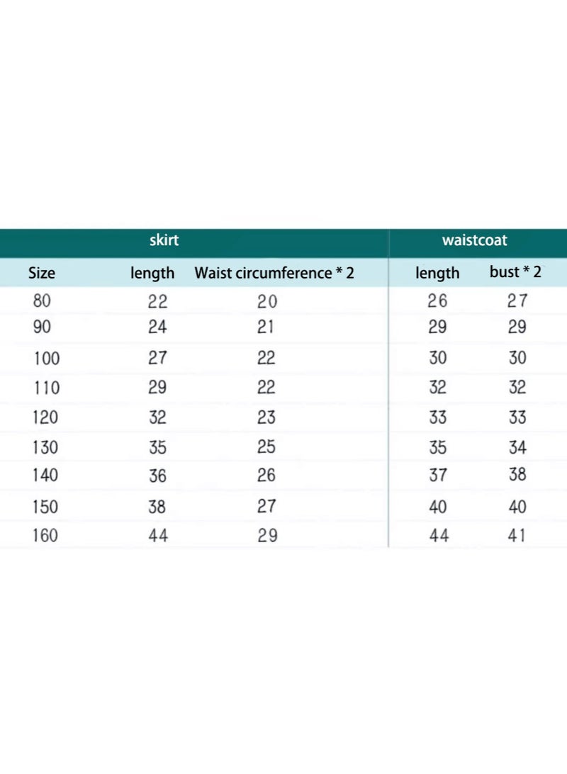 5 Pcs Cowboy Costume for Girls Dress Up Set, Birthday Cosplay Halloween Costume Party Costume - Image 5