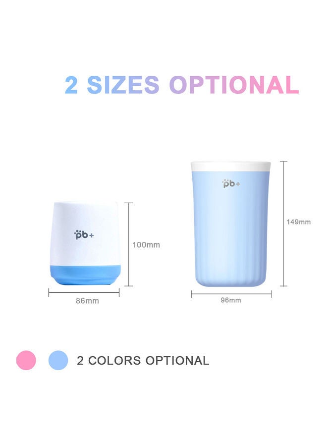 Pet Paw Cleaner Cup Pink 15.00 x 10.00 x 10.00cm - Image 4