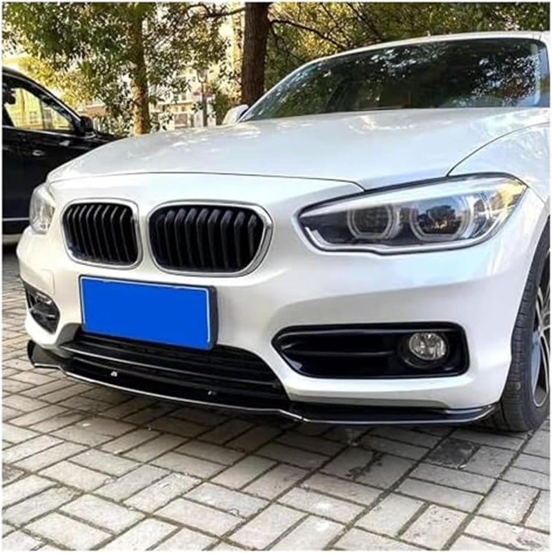 Wivplex Gloss Black Front Bumper Lip Splitter for BMW 1-Series - Image 3