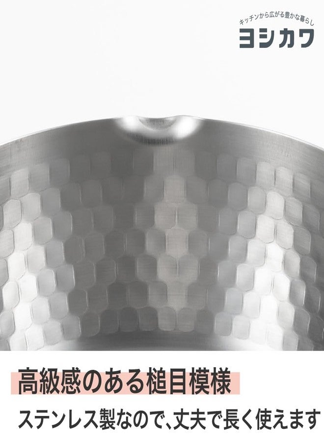 YOSHIKAWA Yukihira Saucepan, 3 Quart - Image 2