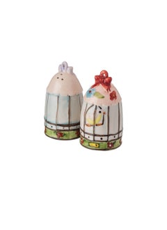 Dania Ceramic salt and pepper box set cage decor  - Image 2