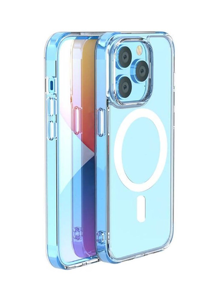 INET TPU Case MagSafe Protective Case Apple iPhone 14 Pro Transparent