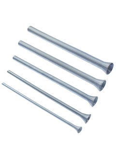 RACO RACO 5pcs 21cm Length Spring Tube Bender CT-102-L Spring Pipe Bender 1/4" 5/16" 3/8" 1/2" 5/8" Connector for Refrigeration  - Image 1
