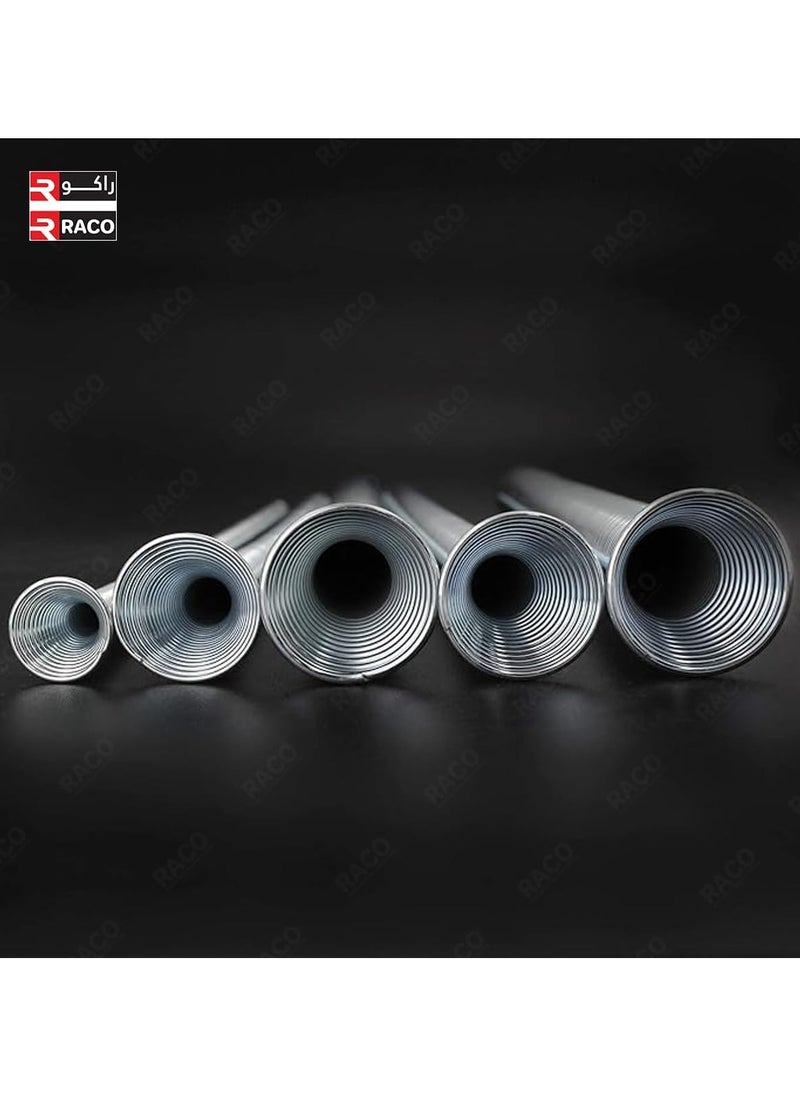 RACO - RACO 5pcs 21cm Length Spring Tube Bender CT-102-L Spring Pipe Bender 1/4" 5/16" 3/8" 1/2" 5/8" Connector for Refrigeration - Image 1