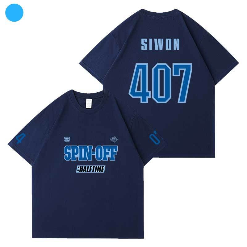 Short-Sleeved T-Shirt With The Same Clothes Around The Spinoffhalftime Of The Superjunior2024 Asian Tour Concert - Image 1