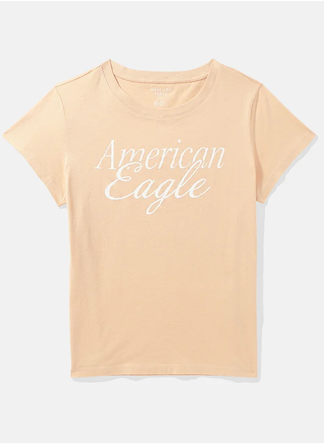 امريكان ايجل Graphic Crew Neck T-Shirt
