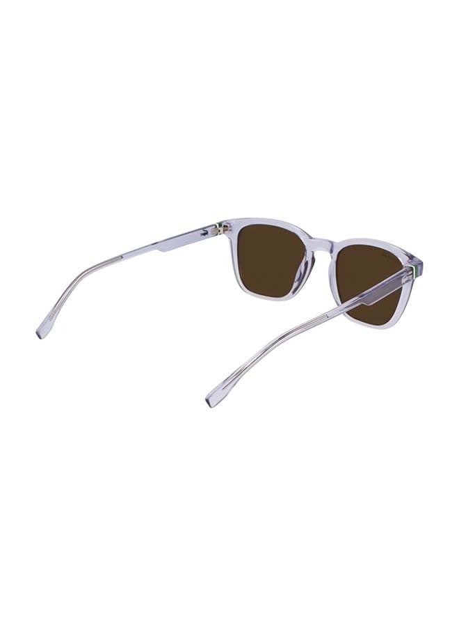 LACOSTE FULL RIM INJECTED LACOSTE SUNS L6040S 5120 (035) TRANSPARENT GREY - Image 4