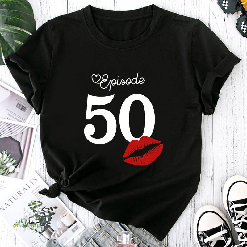 Best Of 50Th Birthday Gifts T Shirts Women'S Summer Funny T - Image 1