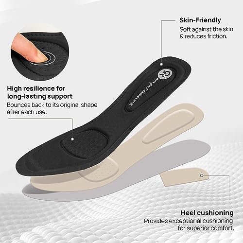 Ortho+rest Women Mary Janes Shoes for Bunions Orthopedic Dress Shoes Low Chunky Heels Work Pumps (9,Black) - Image 4