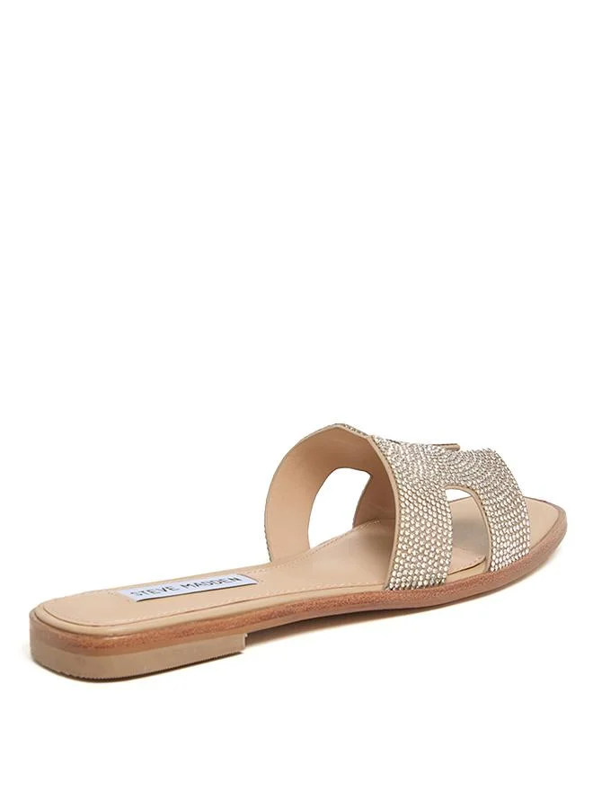 Steve Madden  Women's Transparent Hadyn Flat Sandals for Women | Best Price UAE