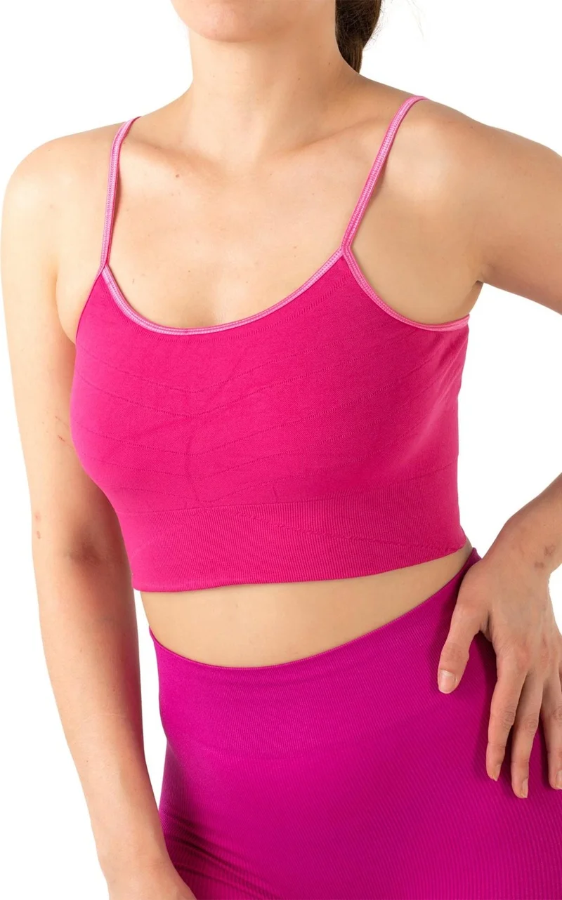 Gigotto Seamless Embossed Patterned Bustier