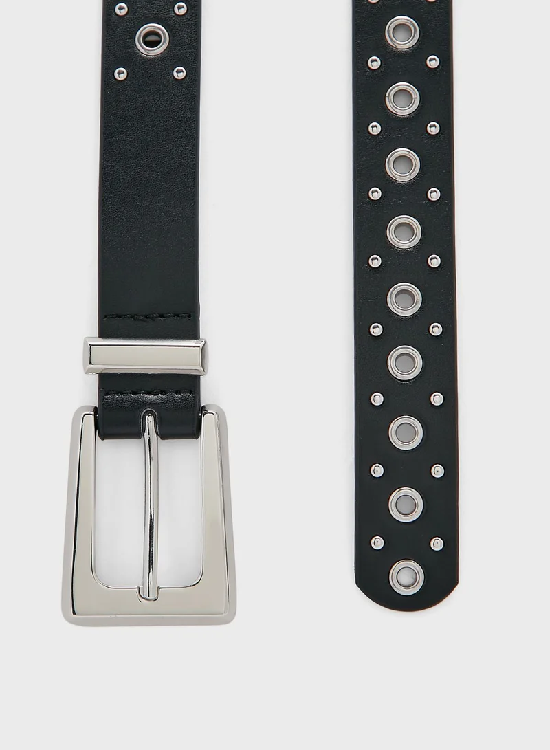 MANGO Barroco Allocated Hole Belt