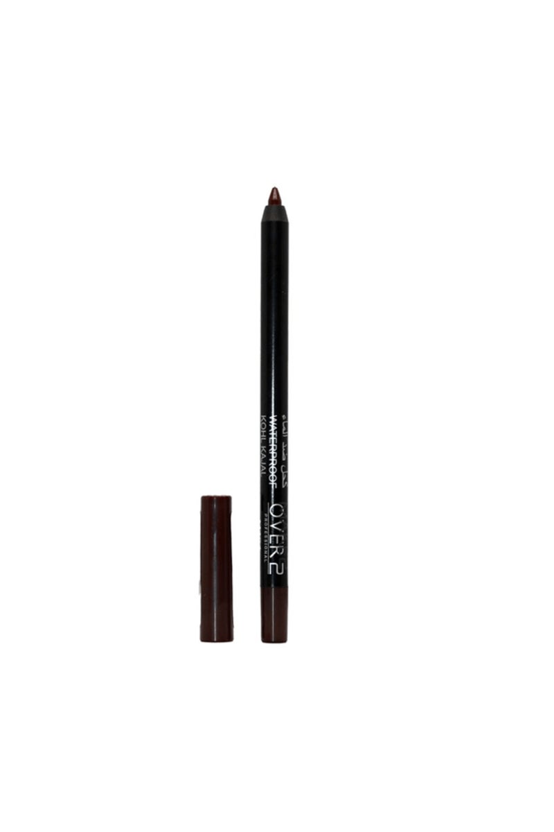 Makeover 22 Waterproof Kajal Pencil - Brown - M404 - Image 2