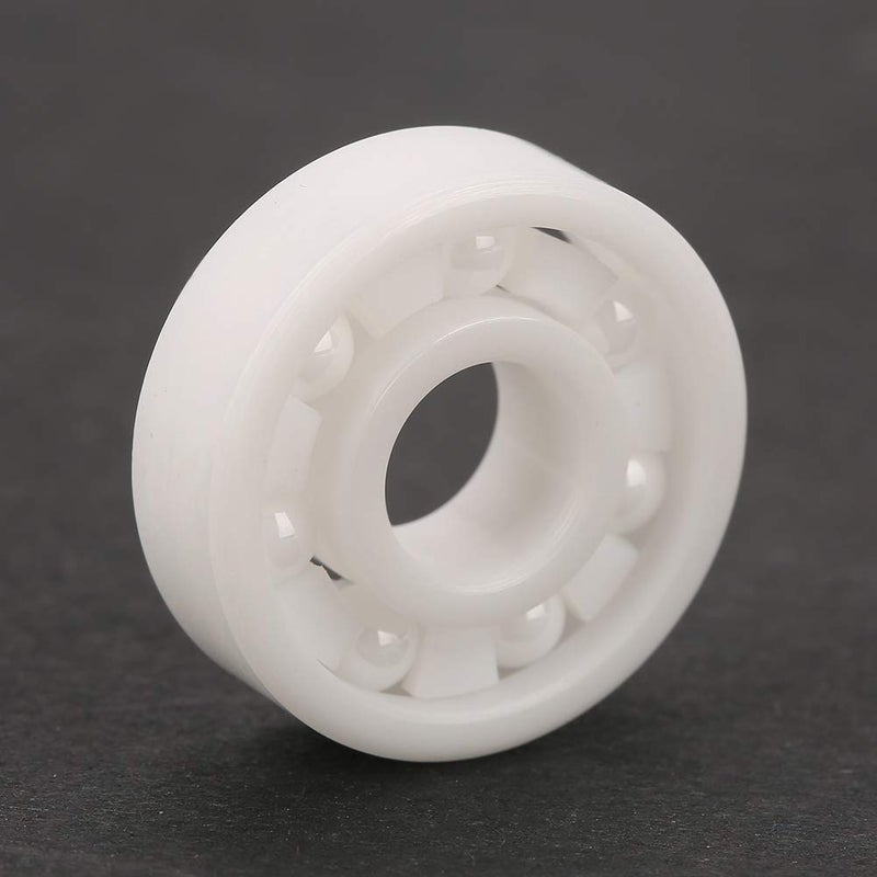 Jadeshay Jadeshay 608 Full Ceramic Bearing 8x22x7mm ZrO2 White Miniature Ball Bearings for High Speed Applications 8 Pack  - Image 5