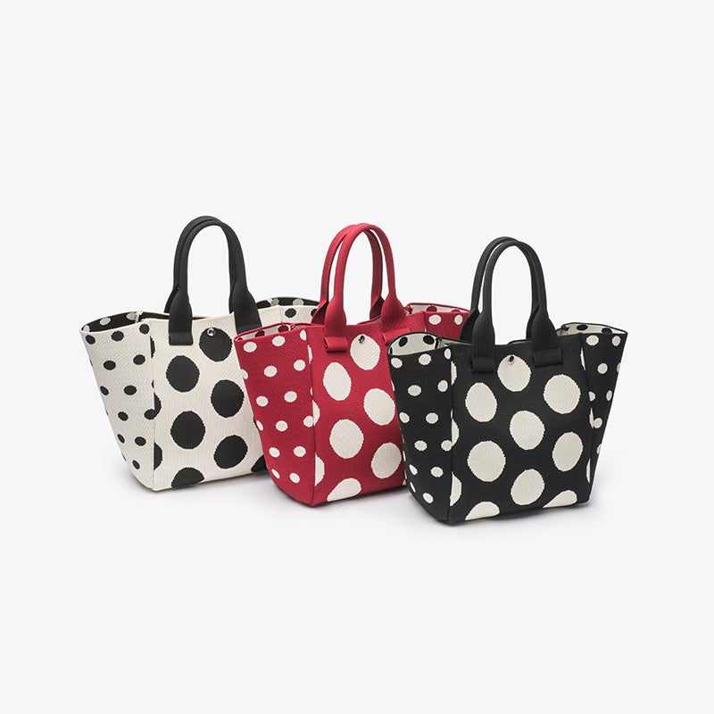 Large-Capacity Fly-Knit Bag For Daily Commuting, Stylish Crossbody Simple Tote Bag - Image 2