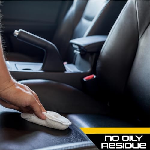 Formula 1 Leather Cleaner and Conditioner Spray with Natural Oils for Car Interior, Shoes, Auto Upholstery Cleaner to Restore Shine & Protect,16oz - Image 4