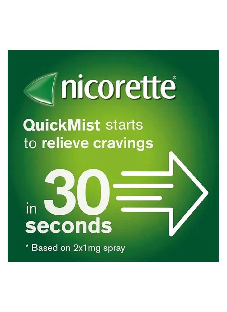 nicorette Nicorette QuickMist Spray Fresh Mint 1mg 150 Sprays  - Image 2