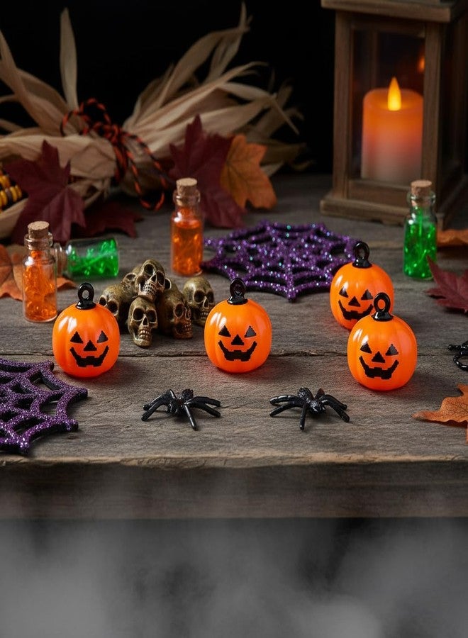 SUPVOX Pumpkin Bell: 20Pcs Mini Halloween Jingle Bells for Diy Crafts Pet Collar Ornaments Orange Pumpkin Decorations - Image 4