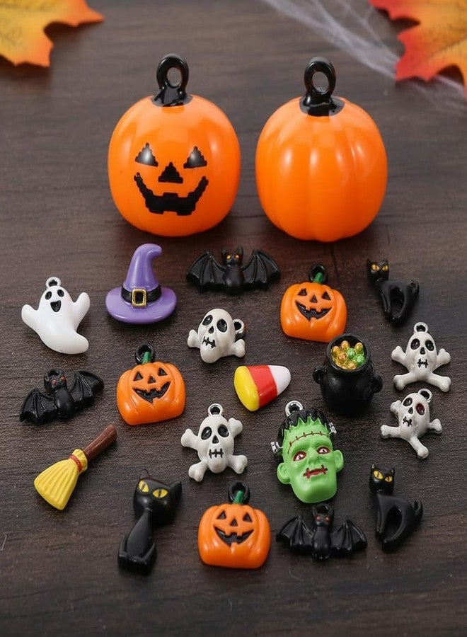 SUPVOX Pumpkin Bell: 20Pcs Mini Halloween Jingle Bells for Diy Crafts Pet Collar Ornaments Orange Pumpkin Decorations - Image 3