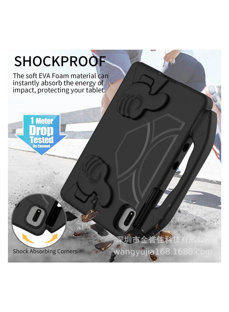 Childproof Case for Redmi Pad SE 11 Inch Shockproof Bumper Heavy Duty Child Protection Non-Slip Stand - Image 2