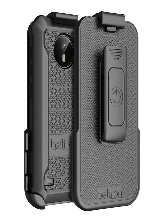 BELTRON Omnipod 5 Case with Belt Clip, Slim Protective Grip Case with Reinforced Technology Designed to Protect Omnipod 5 Receiver (Strong & Durable Rotating Clip Case) (Black) - Image 1
